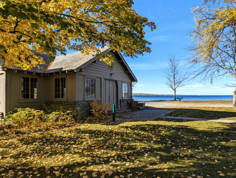 North Point Shelter at Taughannock Falls State Park